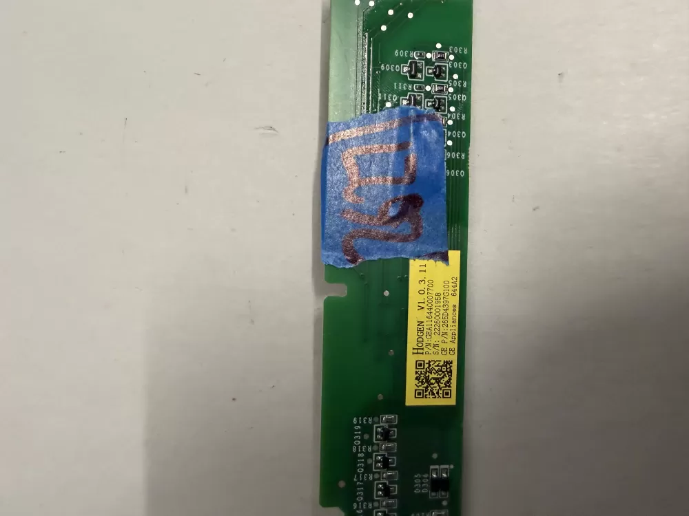 GE 265D4397G100 Dishwasher Control Board AZ225918 | KM2627