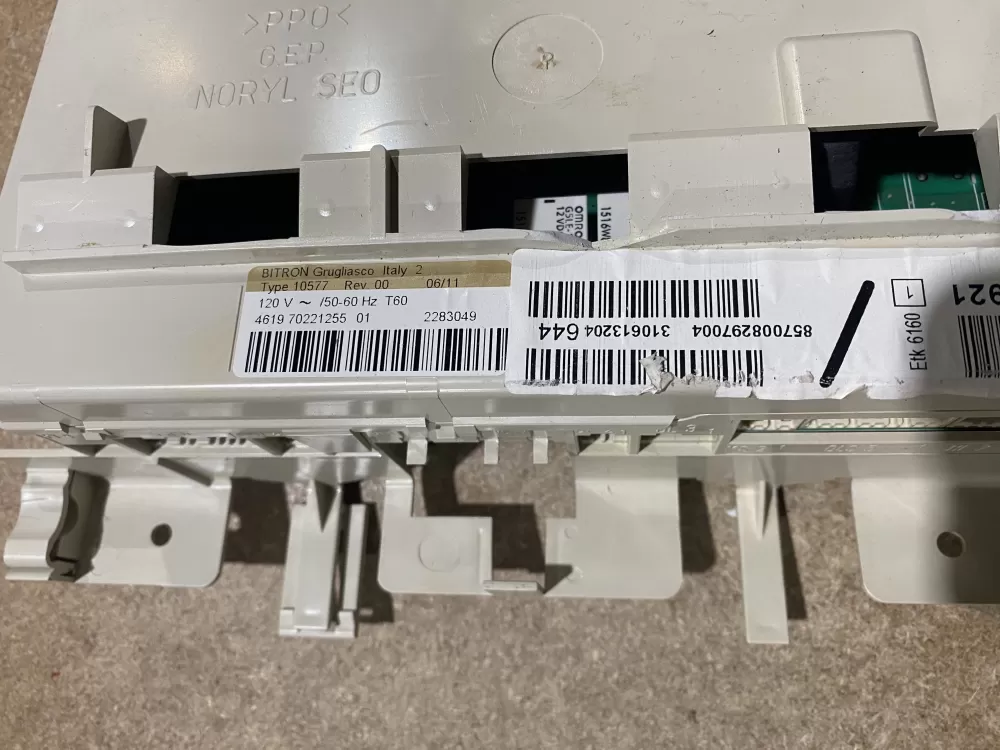 Whirlpool 4619 70221255 01 Washer Control Board AZ69689 | BKV568