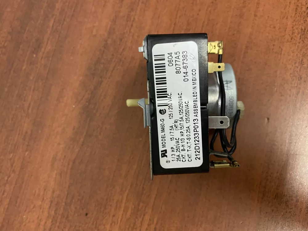 GE 212D1233P013 WE4M365 Dryer Timer