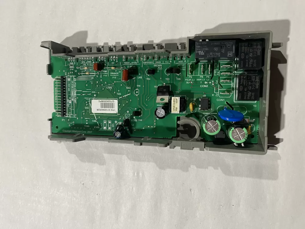 Whirlpool  KitchenAid  Kenmore  Jenn-Air AP6018709 W10056352 W10083123 W10083168 W10110248 W10154151 W10158345 W10193578 W10193580 W10285178 WPW10285178 PS11752011 Dishwasher Control Board