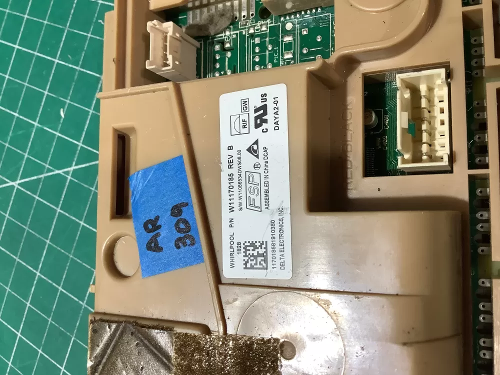 KitchenAid W10913613 W10913615 Dishwasher Control Board AZ189066 | AR309