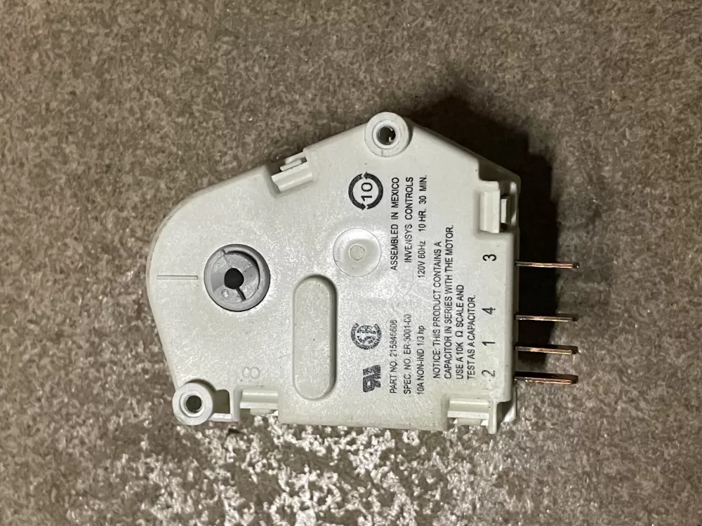 Frigidaire Kenmore AP2111929 12762 Refrigerator Defrost Timer AZ26669 | KM149