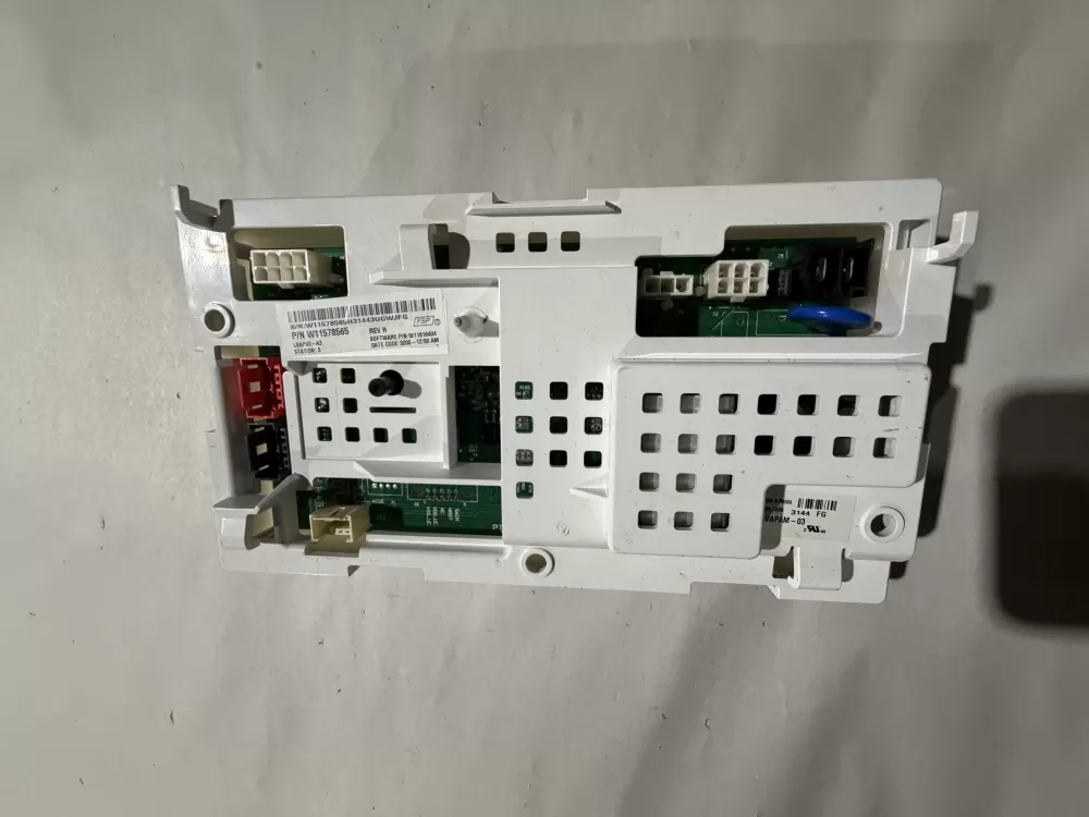 Whirlpool  KitchenAid  Roper  Estate W11578565 W11603810 PS16744838 Washer Control Board
