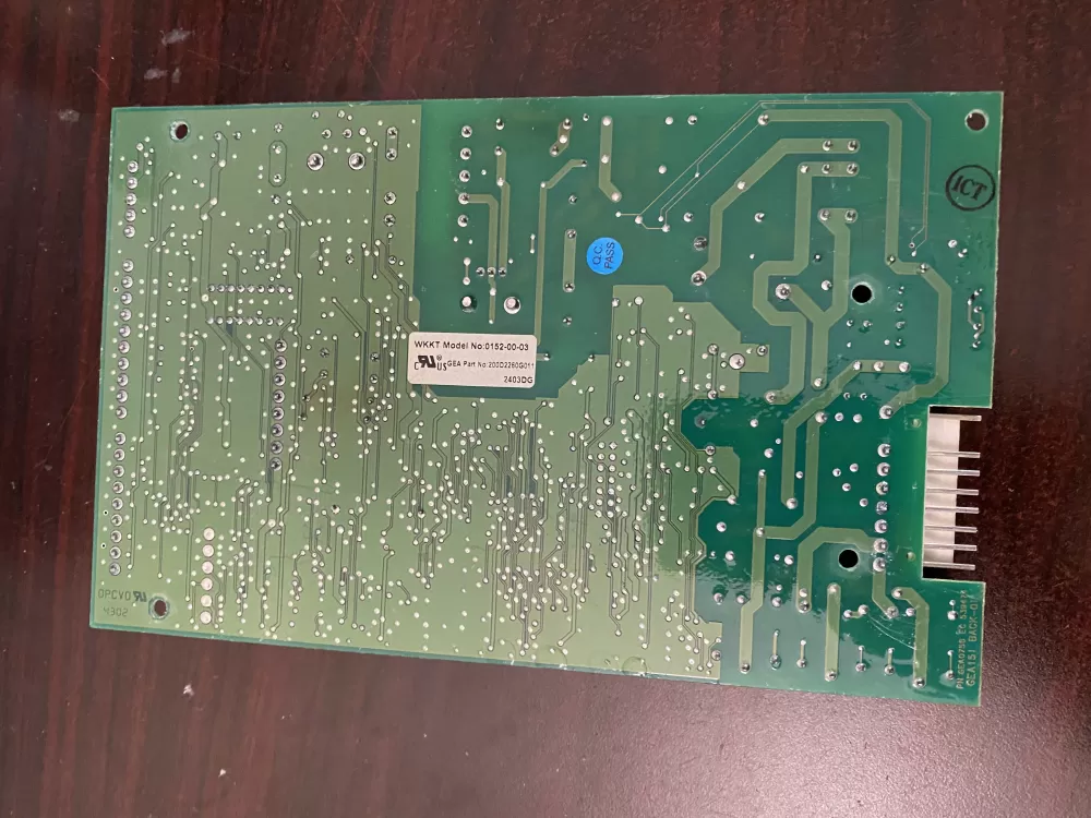 GE 200D2260G011 Refrigerator Main Control Board AZ39676 | BK560