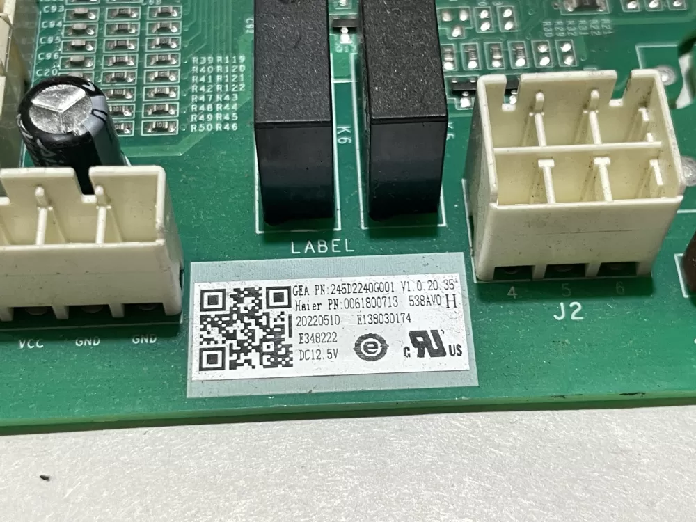 GE 245D2240G001 A093970053 Refrigerator Control Board AZ128564 | Wm2177