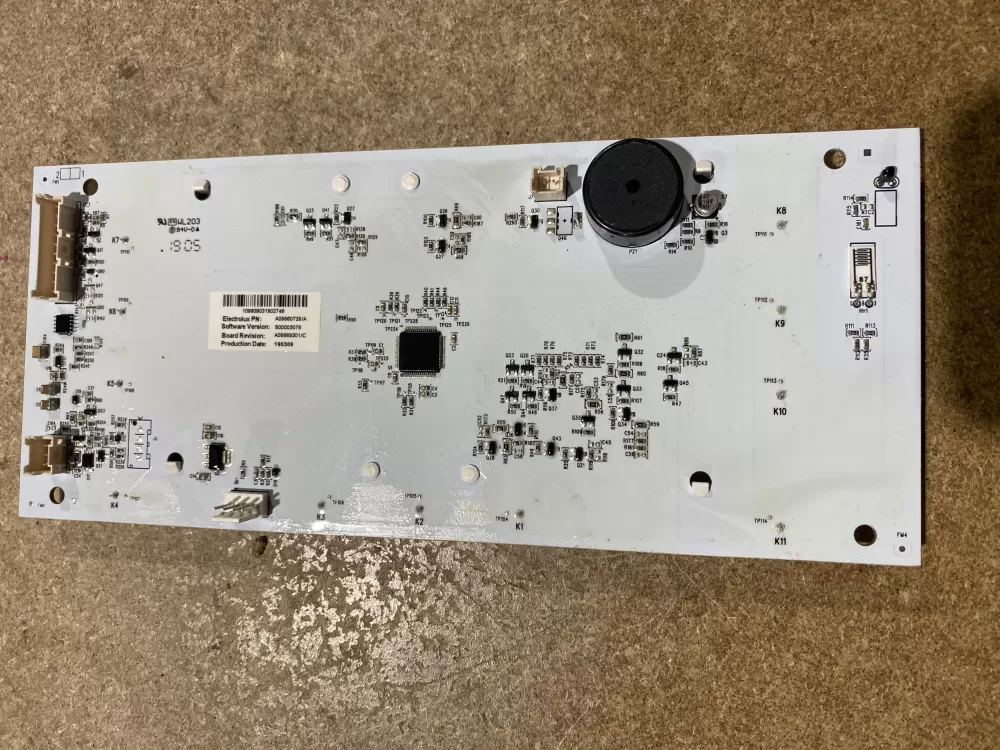 Electrolux A05860725 Refrigerator Dispenser Control Board AZ76975 | BK1019