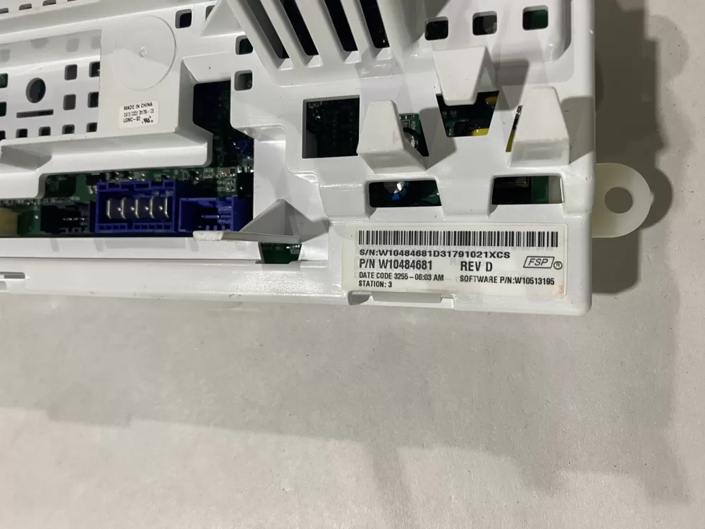 Whirlpool Amana Admiral Roper W10484681 Washer Control Board AZ151423 | BK2072