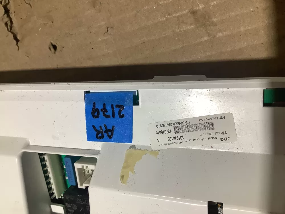 Frigidaire 134914100 Dryer Control Board AZ118535 | AR2179