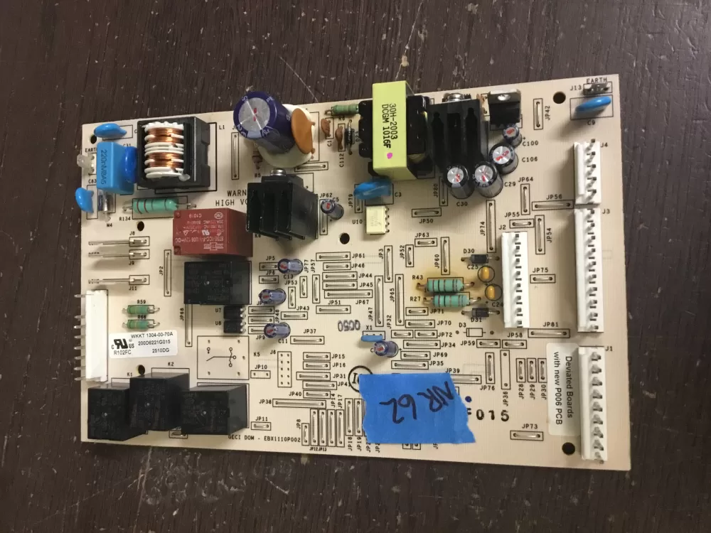 GE 200D2260G008 PD00074367 AP7188100 Refrigerator Control Board AZ19098 | NR62