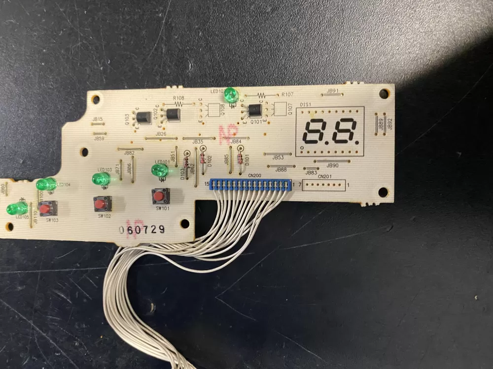 GE 165D7803P001 Dishwasher Control Board AZ13362 | BK1559