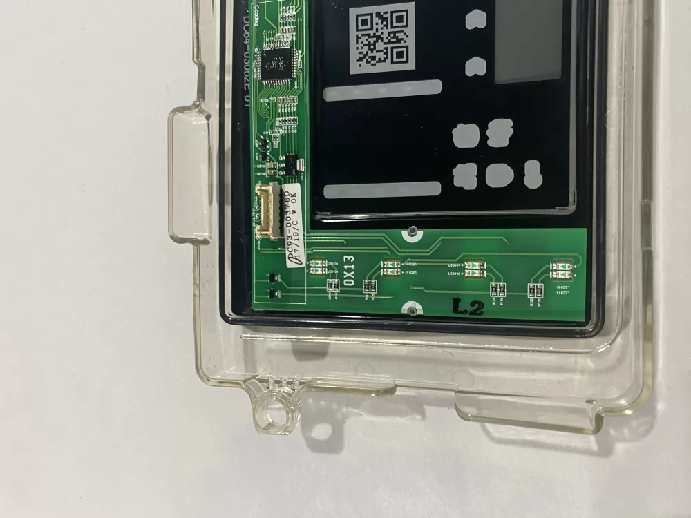 Samsung Washer Control Inlay DC93-00376D DC64-03116B AZ184999 | BK1017