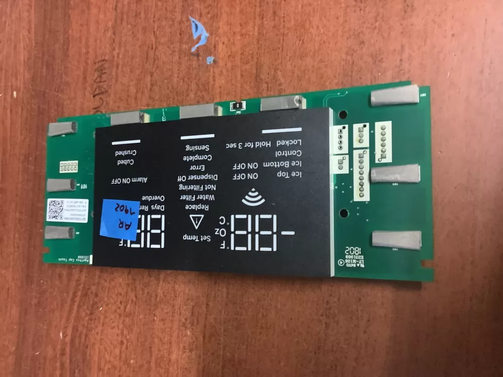 GE 200D5948P011 Refrigerator Display UI Control Board AZ195725 | AR1902