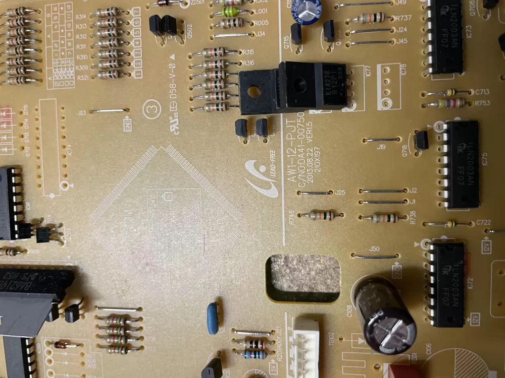 Samsung DA92 00384J Refrigerator Control Board AZ6601 | KM1586