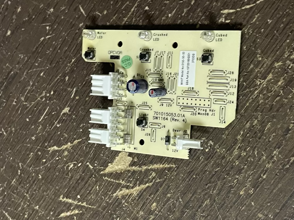 GE 197D5189G001 Refrigerator Control Board
