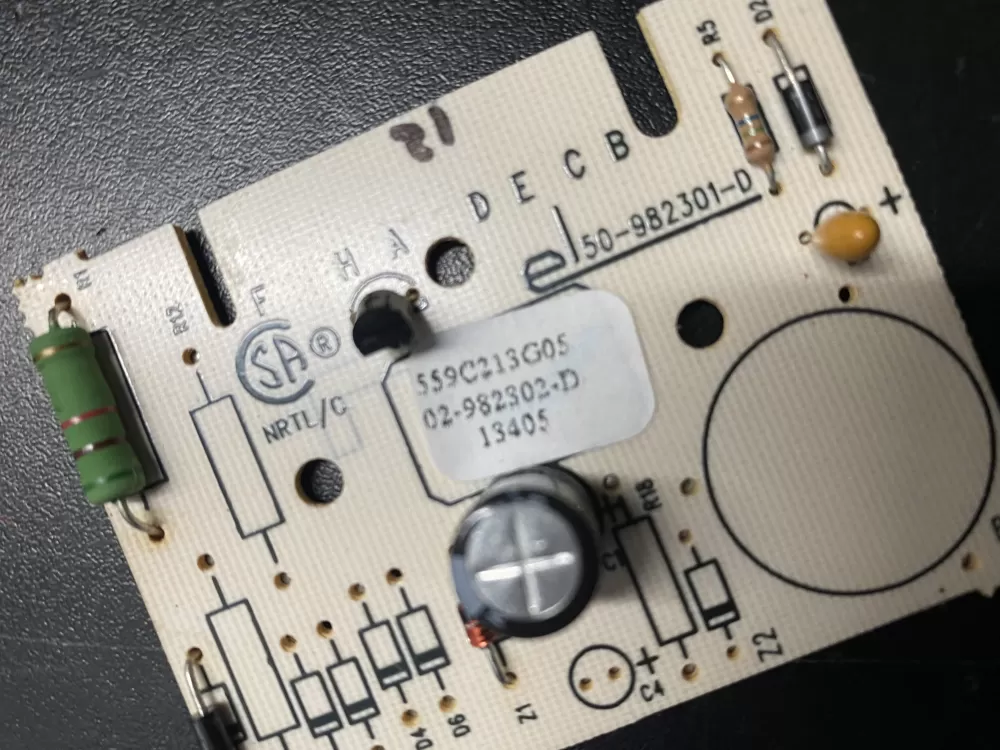 GE 559C213G05 50-982301- 50-982301- Dryer Control Board AZ12312 | BK1042