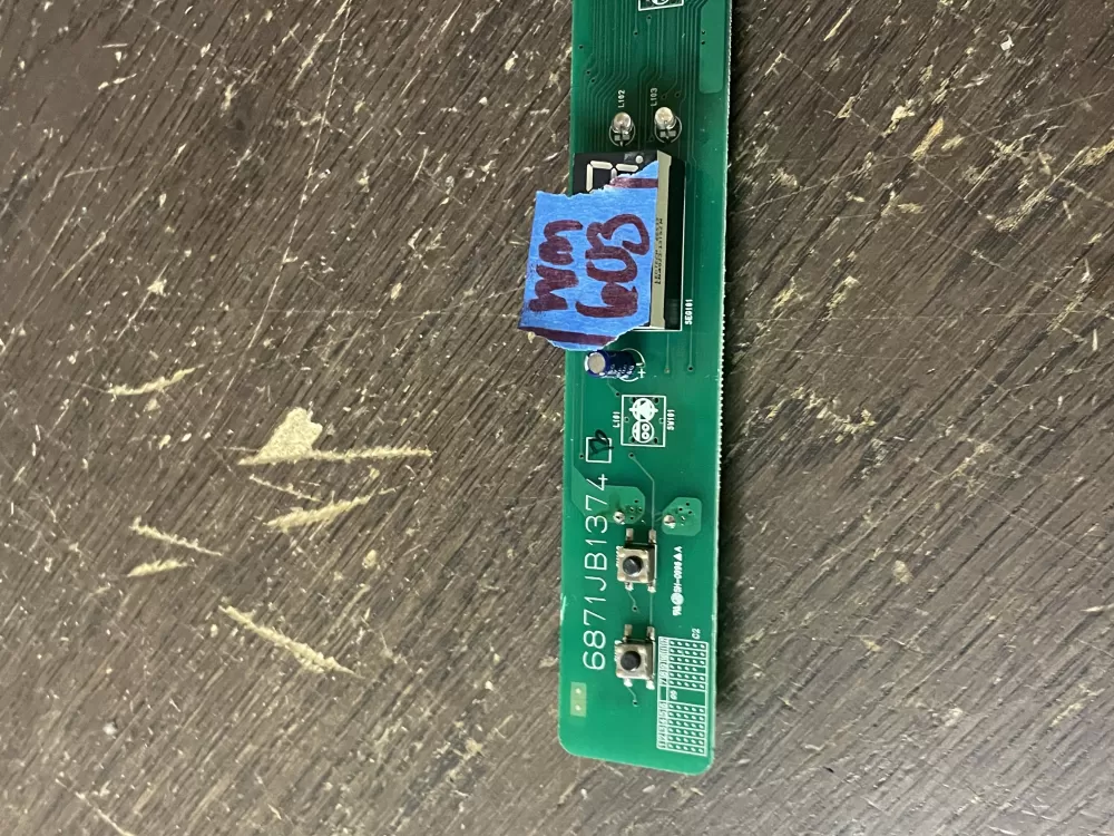 LG  Kenmore 6871JB1374A 6871JB1374C PS3530030 Refrigerator Control Board Display