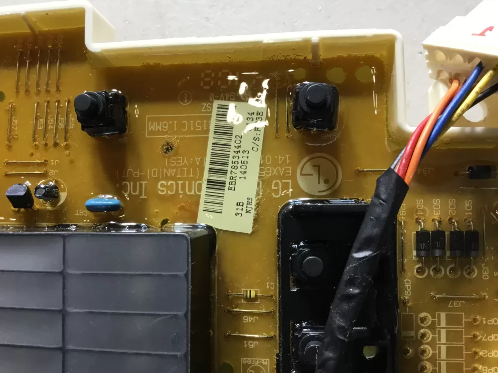 LG EBR78534402 Washer Display Power Control Board Assembly AZ47000 | NRV447