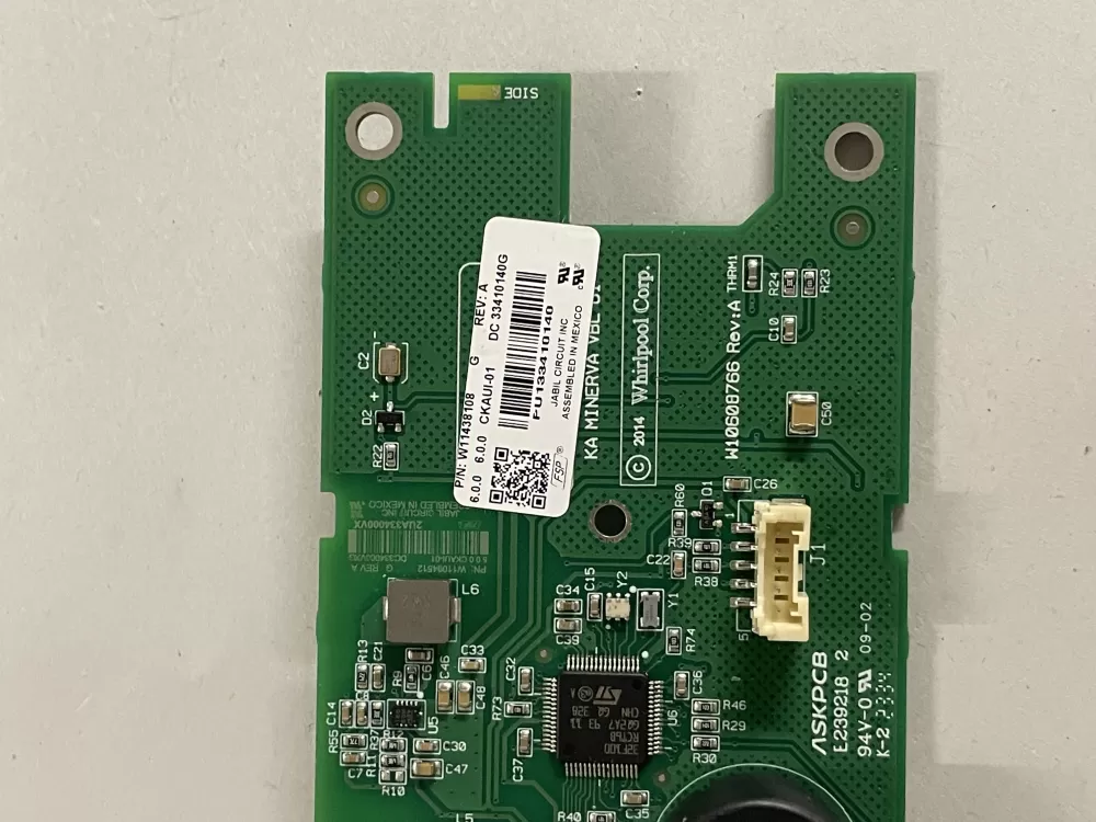 KitchenAid W11438108 Range Display Control Board AZ143858 | KM2404