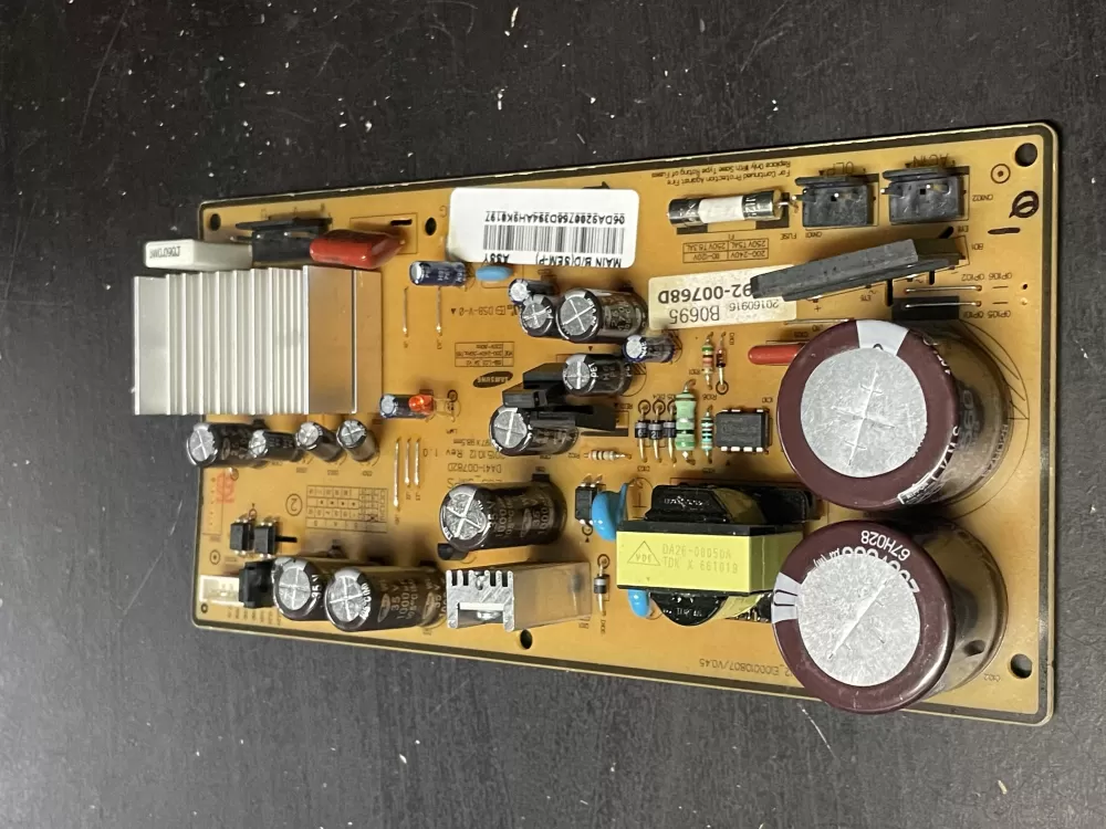 Samsung DA92-00768D Refrigerator Control Board Inverter