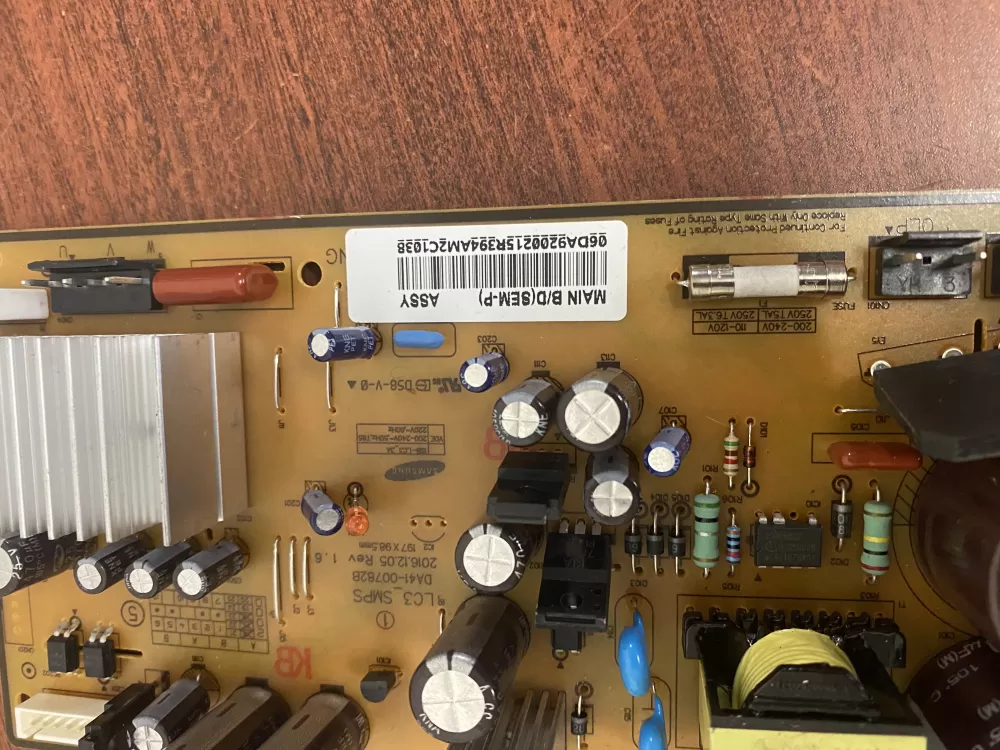 Samsung DA92-00215R Refrigerator Inverter Control Board