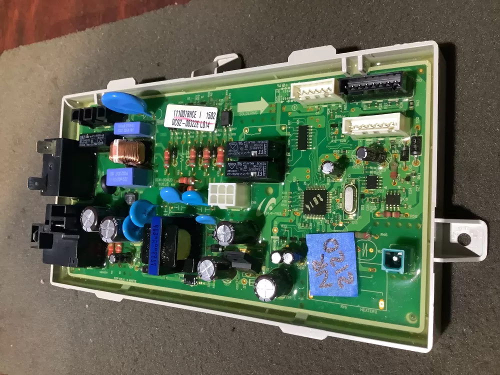 Samsung DC92-00322E DC92-00160A Dryer Electronic Control Board AZ112407 | NR2120