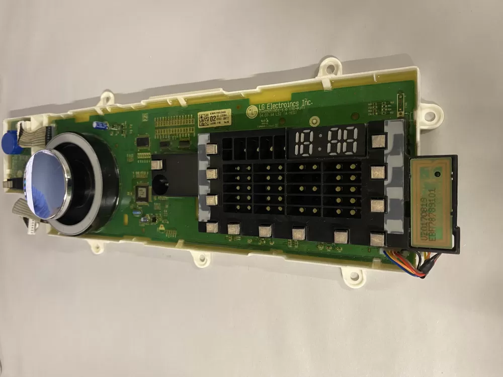 LG EBR78538802 Washer Display Control Board UI AZ226397 | BKV609