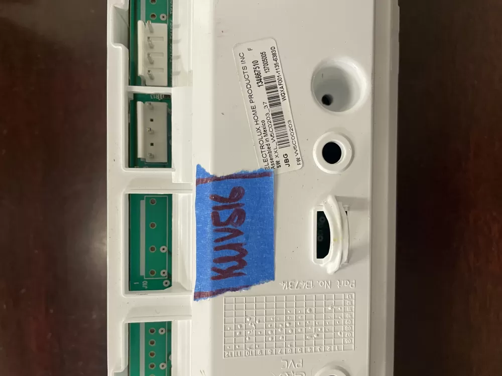 Frigidaire 134667510 Washer Control Board AZ54762 | KMV516