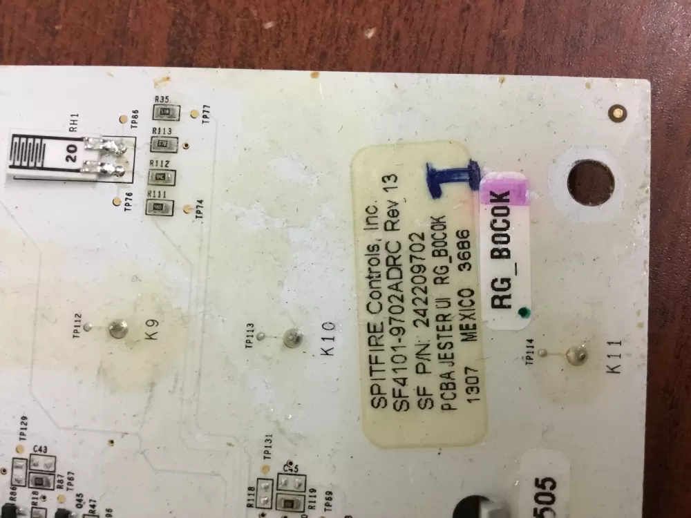 Frigidaire 242209702 Refrigerator Control Board AZ33241 | NR109