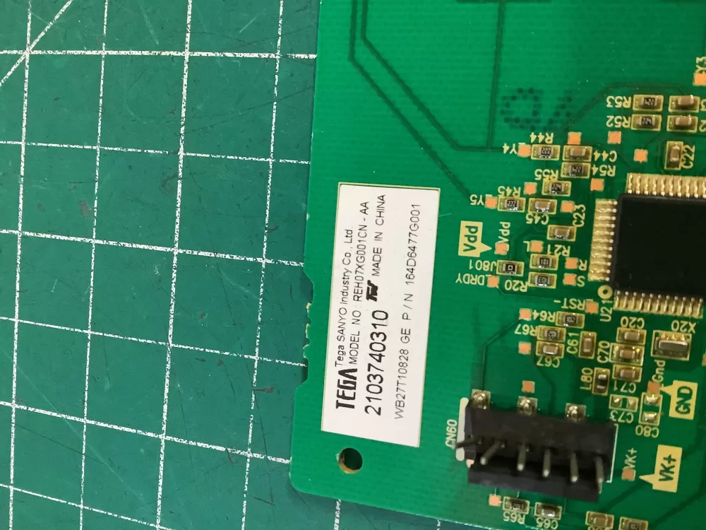 GE 164D6477G001 Range Control Board Touch Panel AZ204351 | NR311