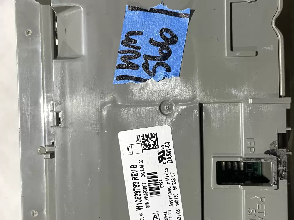 Whirlpool W10539783 W10597045 Dishwasher Control Board AZ112469 | Wm567