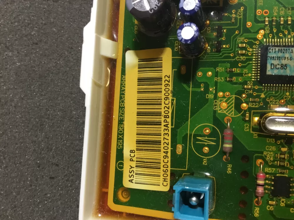 Samsung DC94 02733A Dryer Control Board AZ96295 | NR23