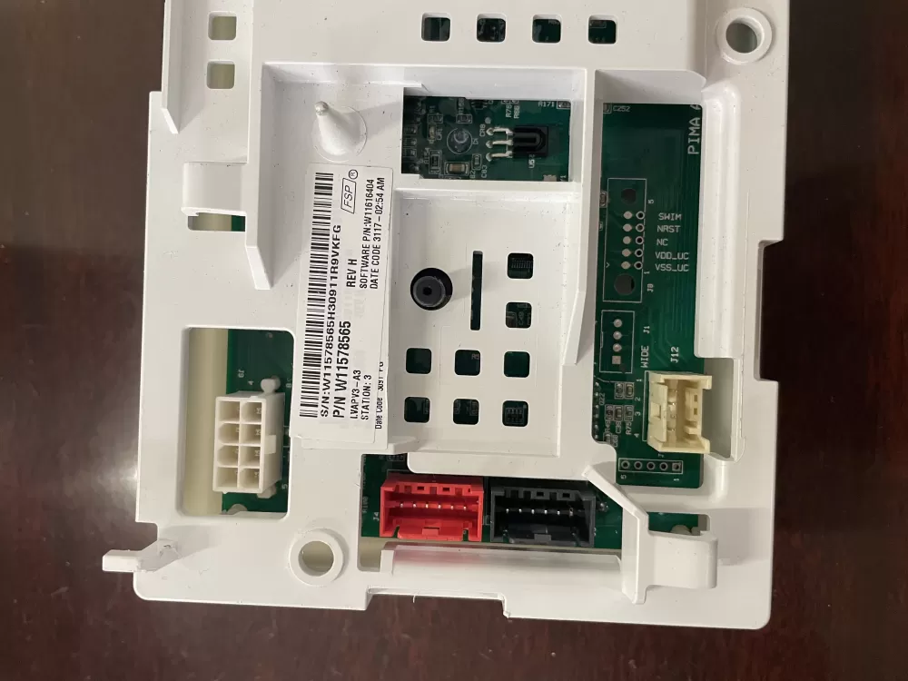 Whirlpool  KitchenAid  Roper  Estate W11578565 W11603810 PS16744838 Washer Control Board