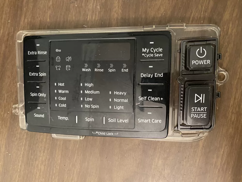 Samsung DC92-01607J  AP6243588  DC94-06643A  DC93-00376D  PS12084833 Dryer UI Control Board