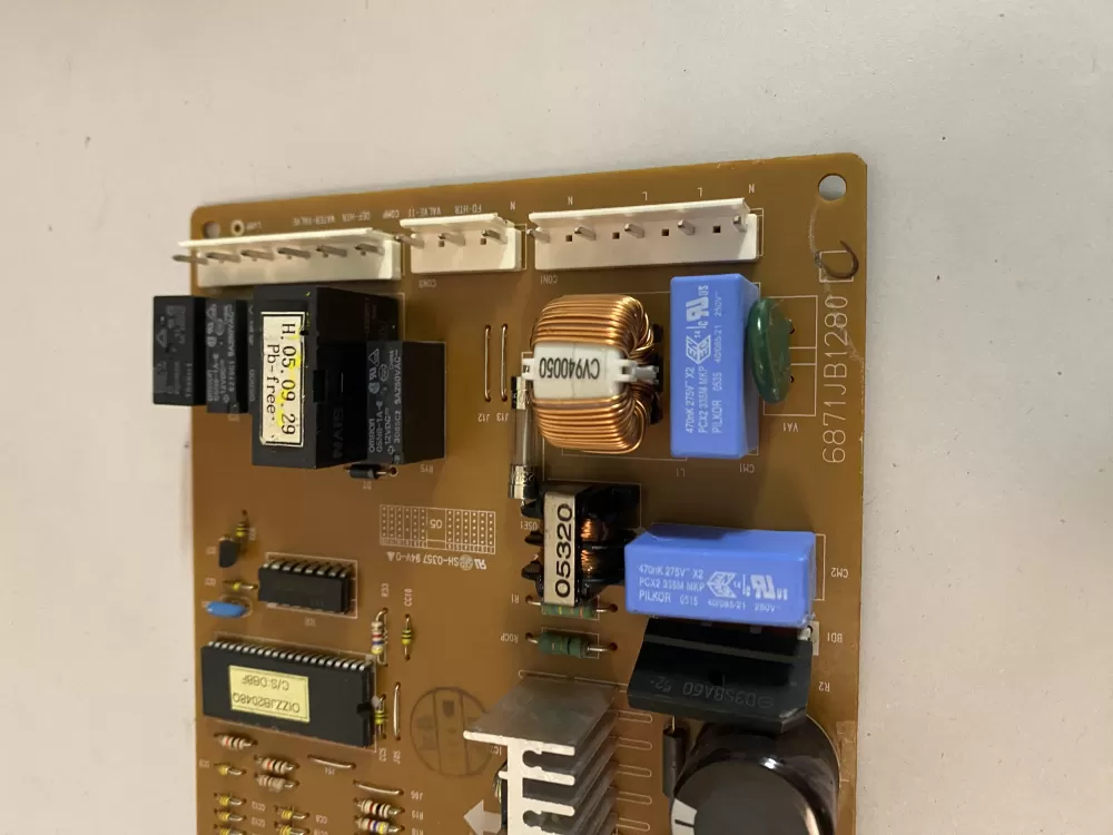 LG 6871JB1280P 6871JB1280C Refrigerator Control Board AZ125588 | BK2278