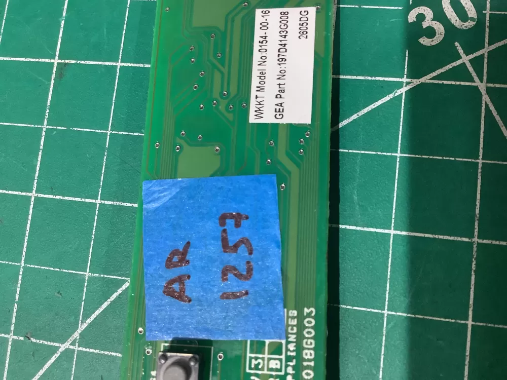 GE 197D4143G008 Wr55x10831 Refrigerator Control Board AZ195398 | AR1257