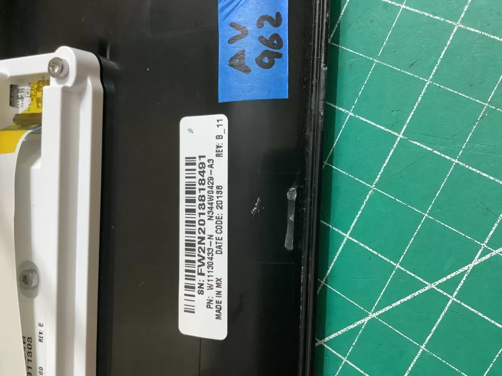 Washer Control Board Touchpad Panel User Interface W11130429 AZ215786 | ARV962