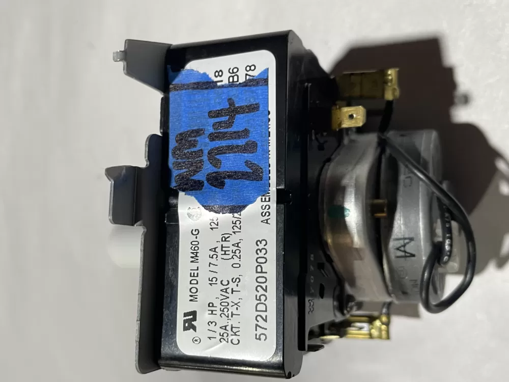 GE 572D520P033 WE4M334 Dryer Timer AZ120400 | Wm2214