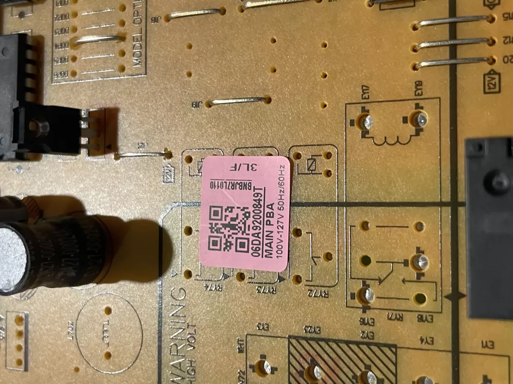 Elgin Evaporator Circuit Board DA92-00849T AZ200668 | Wm1792