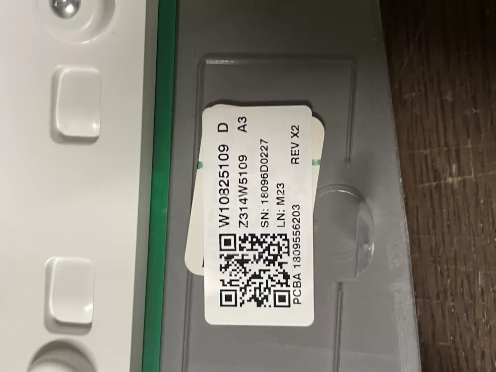 Whirlpool W10825109 W10911021 Washer Control Board Panel AZ50806 | Wmv462