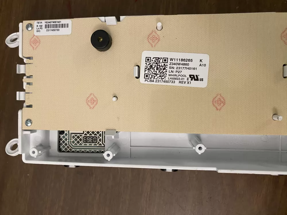 Maytag W11186265 Washer Control Panel W11325573 AZ101354 | BK1566