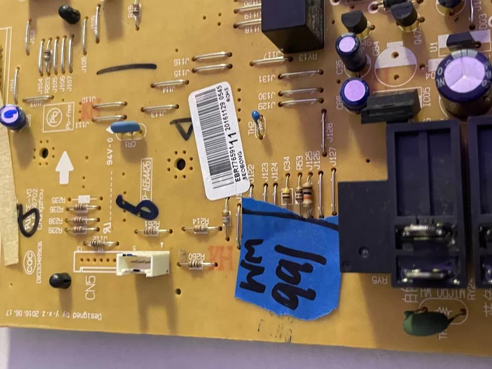 LG EBR77659111 Microwave Control Board AZ195749 | Wm991