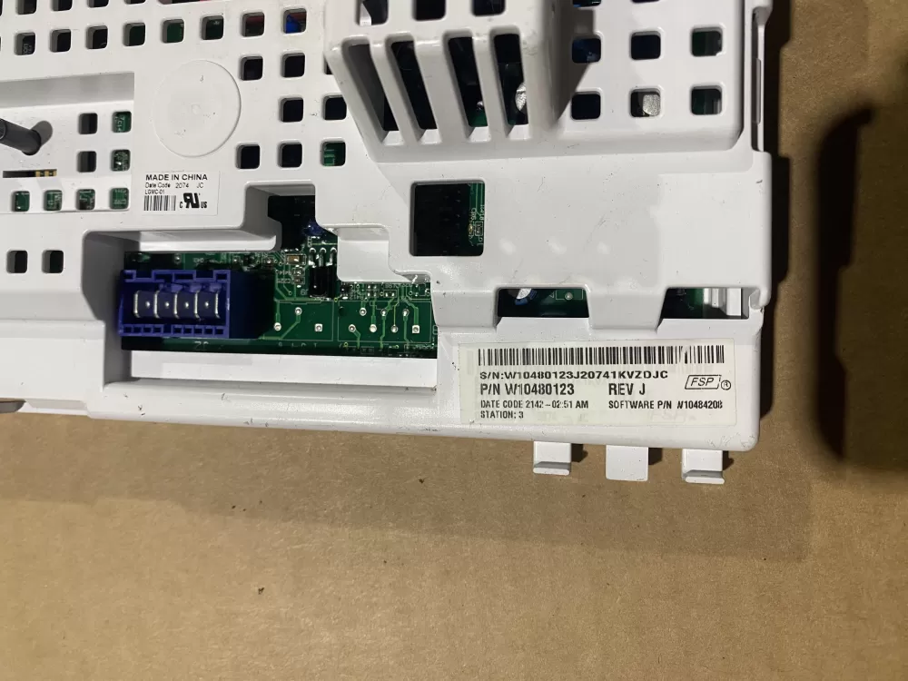 Whirlpool W10405878 W10445275 W10480123 Washer Control Board AZ118161 | BK2182