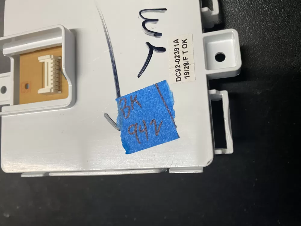 Samsung DC92-02391A Washer Control Board Module AZ19896 | BK942