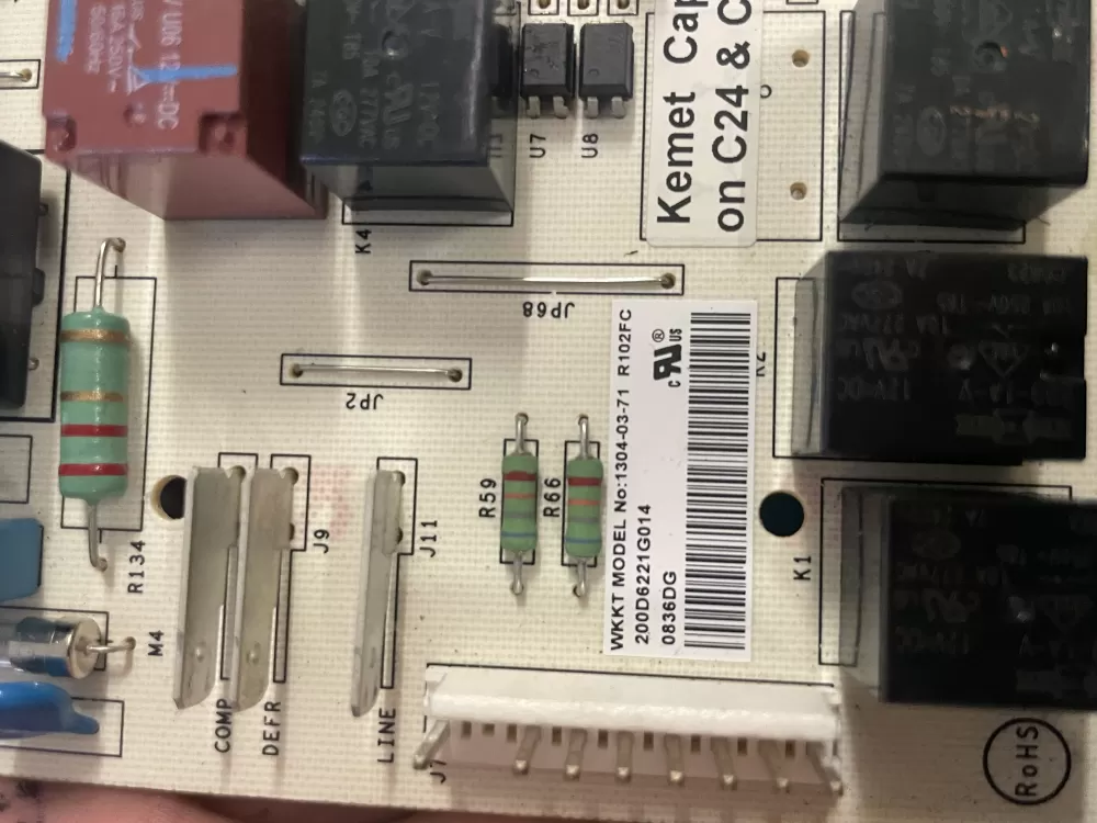 GE Refrigerator Control Board WR55X10942 WR55X10699 AZ200908 | Wm1078