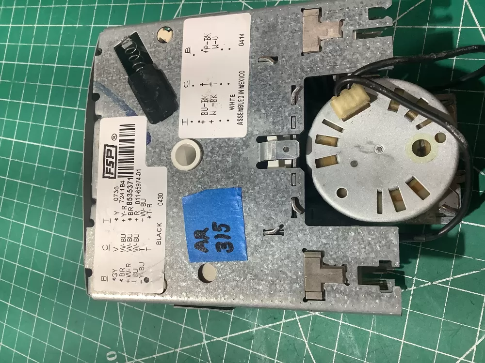 Whirlpool Roper Estate 8274717 8535371 Dishwasher Timer AZ190307 | AR315