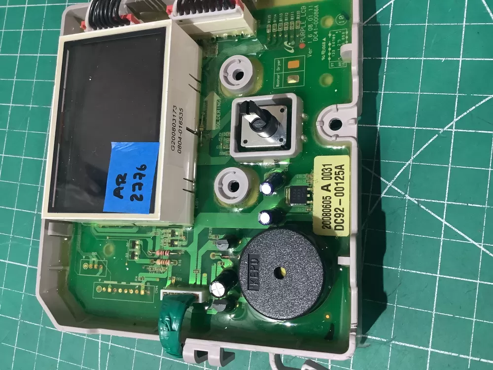 Samsung DC92-00130A DC92-00125A Washer UI Control Board AZ199151 | AR2776