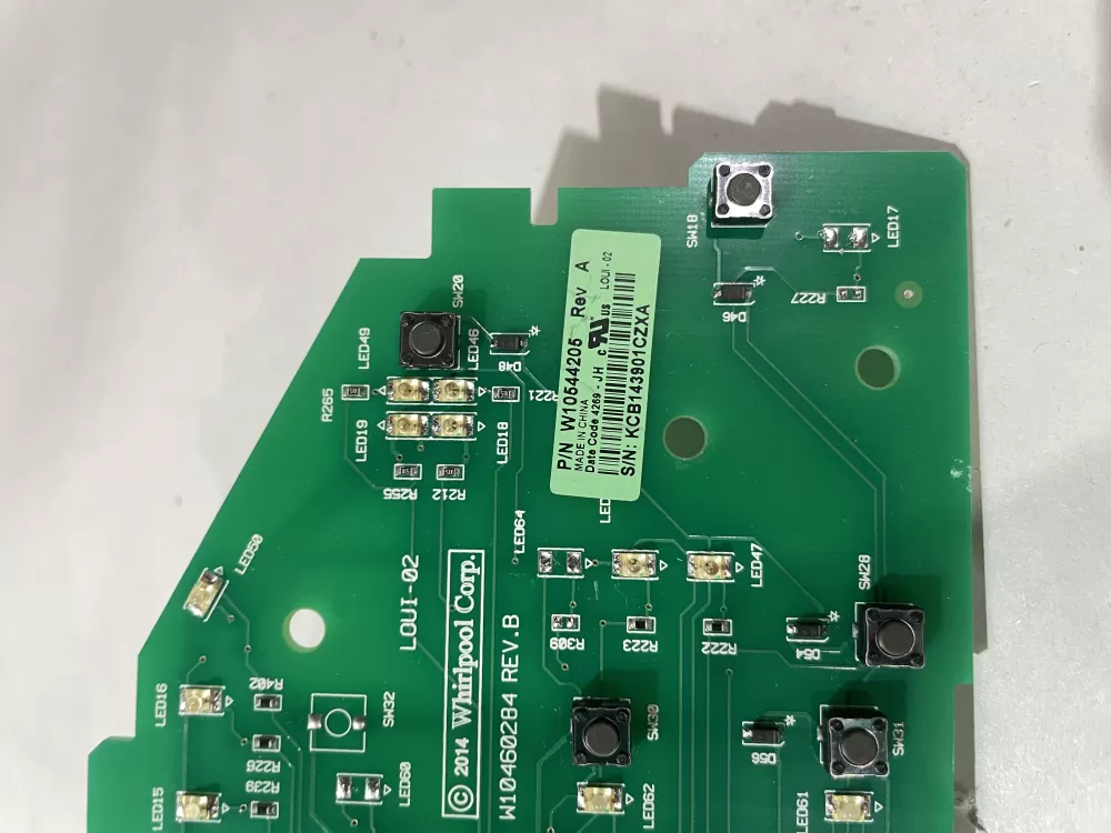 Whirlpool W10544205 WPW10536854 W10536854 Washer Control Board AZ205895 | Wm118