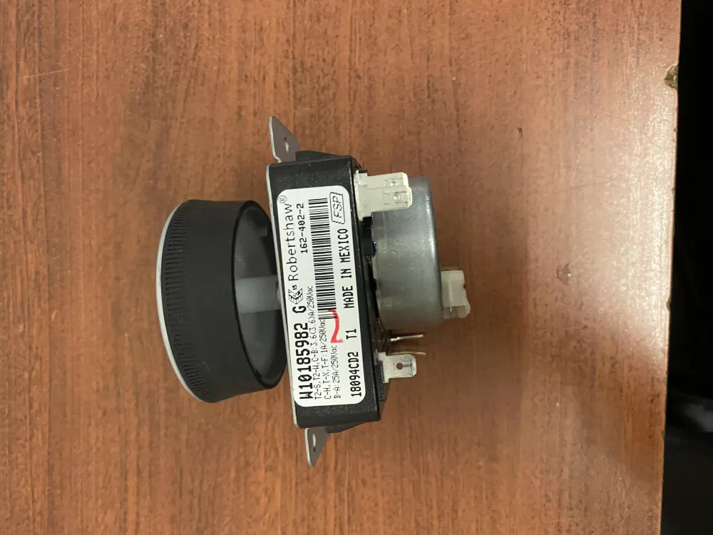Whirlpool  Maytag  Kenmore AP6016541 W10185982 WPW10185982VP WPW10185982 PS11749831 Dryer Timer