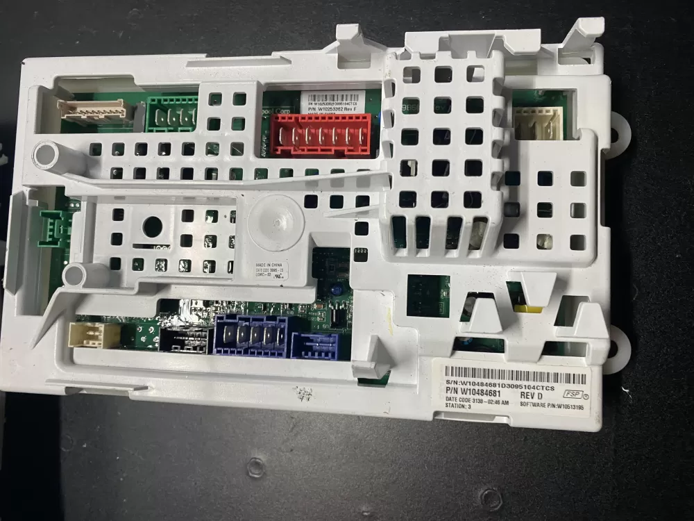 Whirlpool  Amana  Admiral  Roper W10454598 W10484681 PS4704668 Washer Control Board