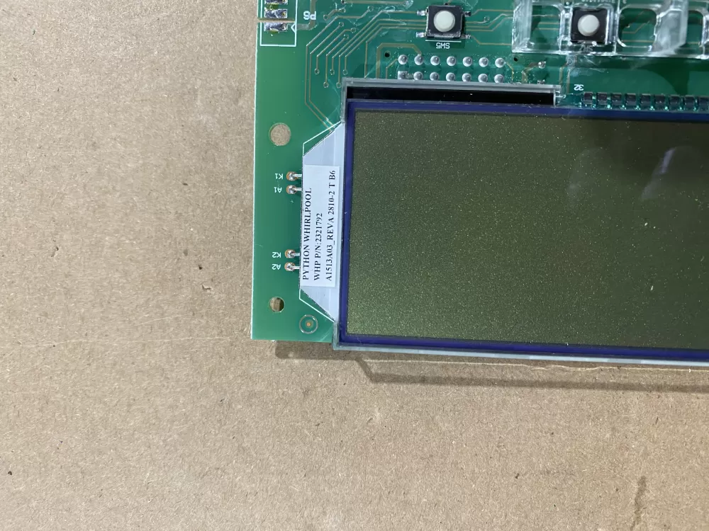 Whirlpool w10136787 Refrigerator Control Board Dispenser Panel AZ82769 | BK2003